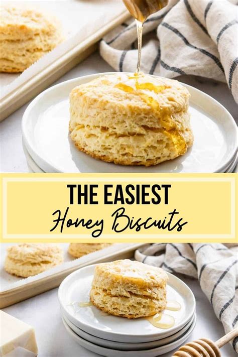 Mix in milk until dough is soft,. The Easiest Homemade Simple Honey Biscuits | Lemons + Zest ...