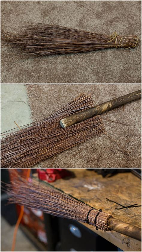 Diy Witchs Broom 04 Witchy Crafts Witch Broom Diy Halloween Decorations