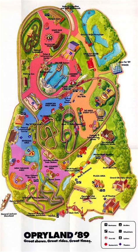 Opryland Theme Park Map District Map My Xxx Hot Girl