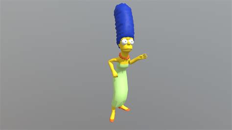 Marge Simpson Talk Animated Download Free 3d Model By Vicente Betoret Ferrero Deathcow