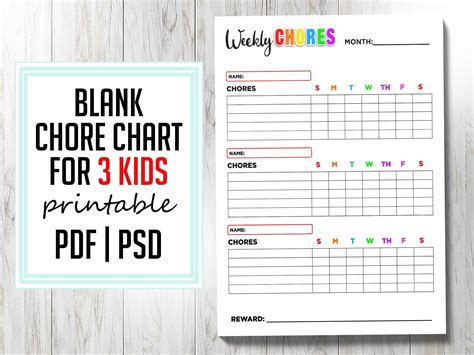 Pin On Chore Charts