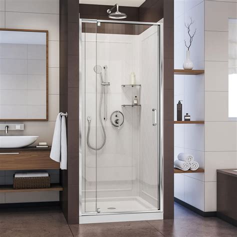 But every contractor will get some bad reviews here and there. DreamLine Flex 32 in. x 32 in. x 76.75 in. Pivot Shower ...
