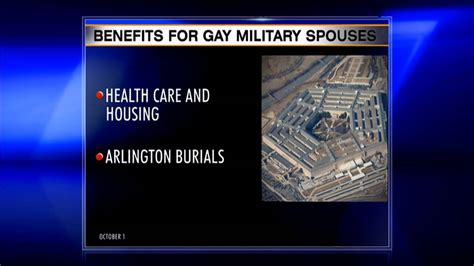 Pentagon To Extend Benefits To Gay Military Spouses Youtube