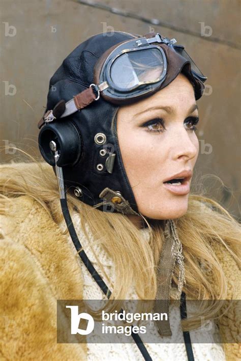 Ursula Andress On The Film Set Of The Blue Max Photo