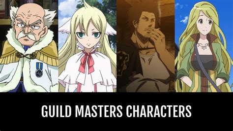 Guild Masters Characters Anime Planet