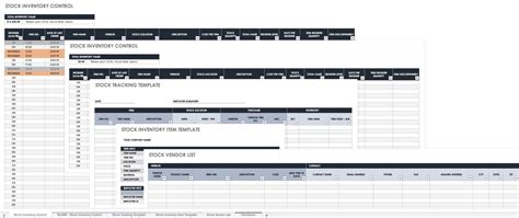 Free Excel Inventory Templates Create And Manage Smartsheet Intended