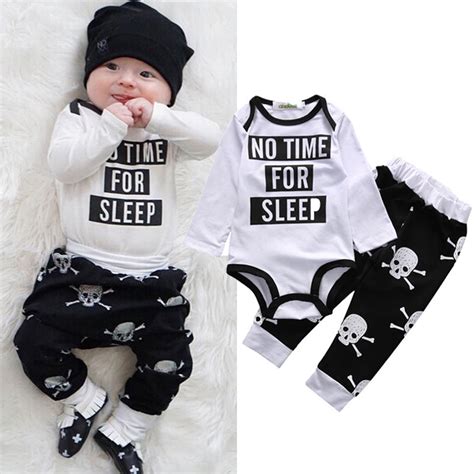 Clothes for a baby should not cost a fortune. Newborn Kids Baby Girls Boys Clothes Set Tops Rompers ...