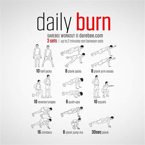 Darebee Fitness Made Easy On Instagram Daily Burn Workout Darebees