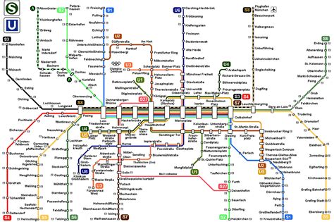 Munich U Bahn Map Chameleon Web Services