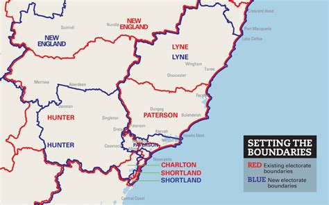 New Federal Electorate Boundaries Announced For The Hunter Newcastle