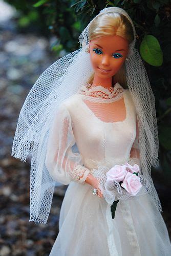 Another Beautiful Bride Barbie In Guag7176 1976 77 Satiny Sweet