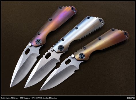 Sere Knives And Photography Mick Strider Full Ti Smf Daggers