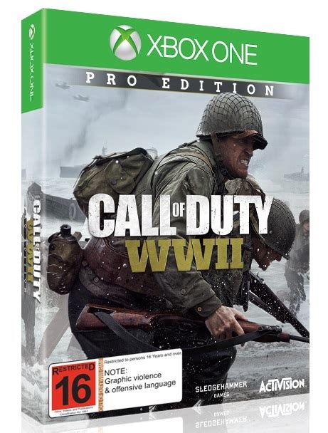 Call Of Duty Wwii Pro Edition Xbox One Buy Now At Mighty Ape