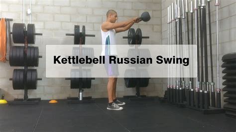 Kettlebell Russian Swing Swing Russo Youtube