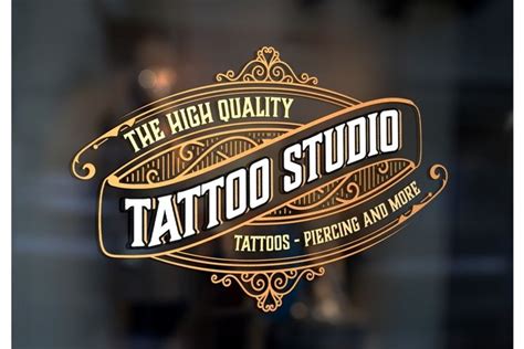 Tattoo Logo Template 257174 Branding Design Bundles