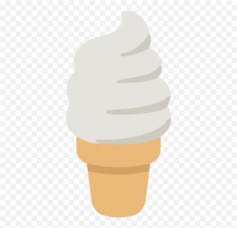 Soft Ice Cream Emoji Clipart Softice Emoji Free Transparent Emoji