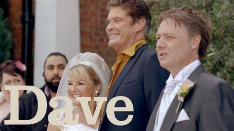 Wedding Photos With David Hasselhoff Hoff The Record Dave Youtube