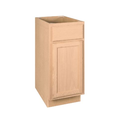 Choose from 24 or 36 widths. 15" Unfinished Door & Drawer Base Cabinet at Lowes.com