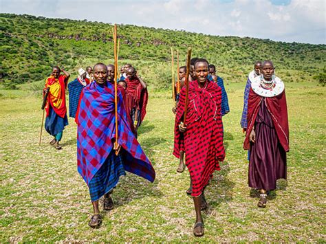 The Dance A Group Of Maasai Performing A Traditional Dance Flickr