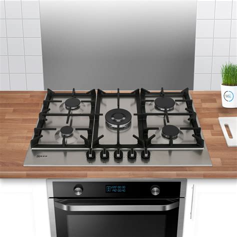 Neff T27ds59n0 N70 5 Burner Gas Hob Stainless Steel Marks Electrical