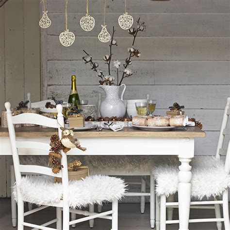 Christmas / december 13, 2018. Country Christmas dining room ideas | Ideal Home