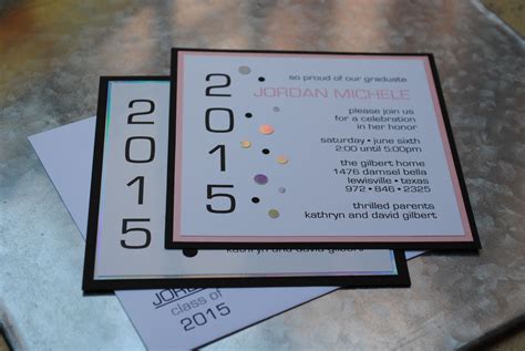 These Unique Custom Graduation Invitations Are Made From Triple