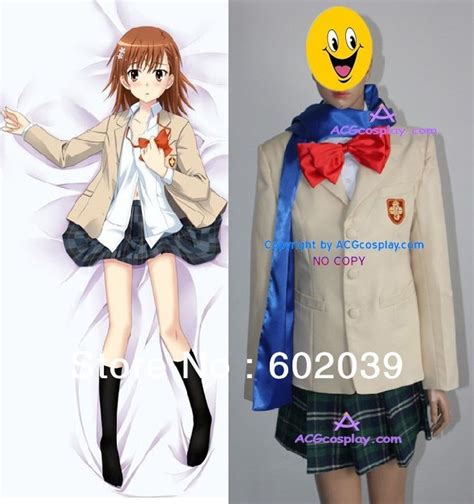 Toaru Kagaku No Railgun Misaka Mikoto Cosplay Costume In Anime Costumes From Novelty And Special