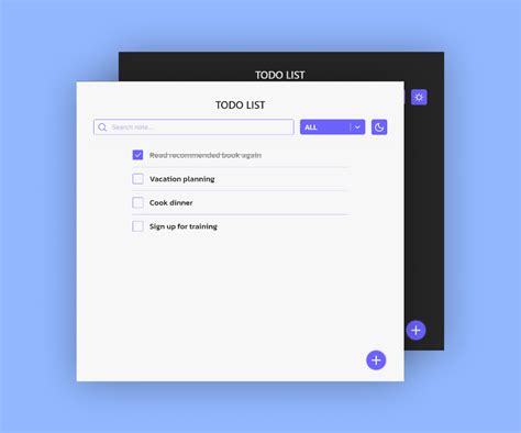 Simple Todo List Design Figma