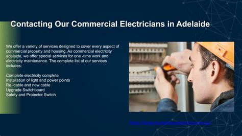 Ppt Commercial Electrician In Adelaide Powerpoint Presentation Free