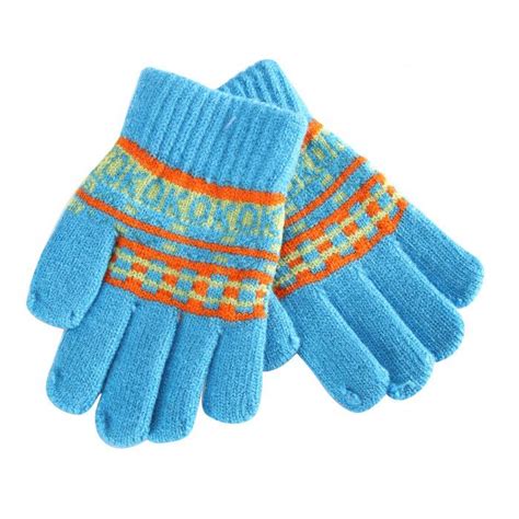 72 Units Of Kids Winter Knitted Gloves Kids Winter Gloves At