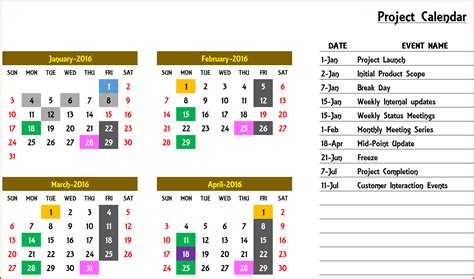 Dentrodabiblia 12 Month Calendar Template Excel