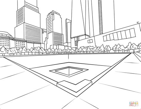 All we ask is that you recommend our content to friends and family and share your masterpieces on your website, social media profile, or blog! National September 11 Memorial coloring page | Free ...