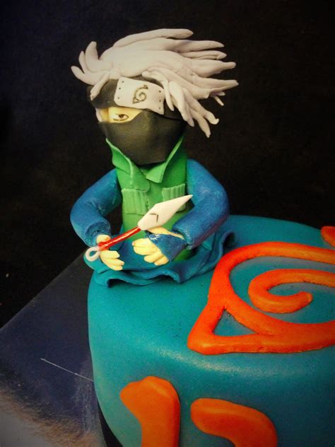 De Tartas Arte Tarta Kakashi Naruto