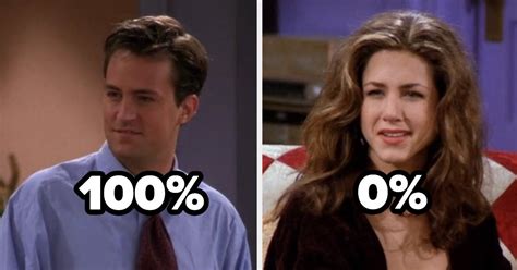 Test your knowledge of food and food words. Quiz: What % Chandler Bing Are You?
