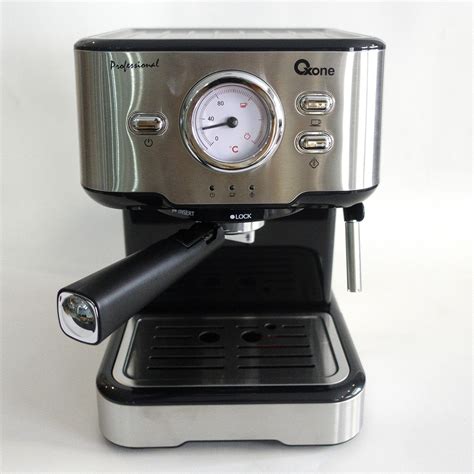 Mesin akan otomatis mati ketika kopi sudah siap, membuatnya hemat penggunaan daya listrik. OXONE Profesional Espresso Machine OX214 / Exclusive ...