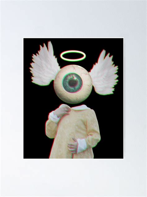 Girl Eyeball Angel Dreamcore Weirdcore Aesthetics Poster For Sale By