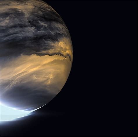 Venus Lower Clouds Akatsukis Ir Camera Relies On Heat Emanating From