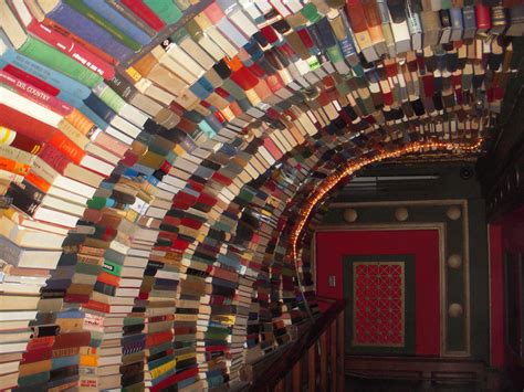 A Book Tunnel At The Last Bookstore In Downtown Los Angeles Metro