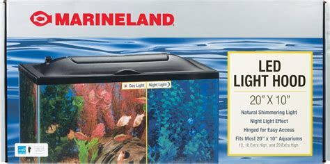 Marineland Led Fish Aquarium Light Hood 20 In