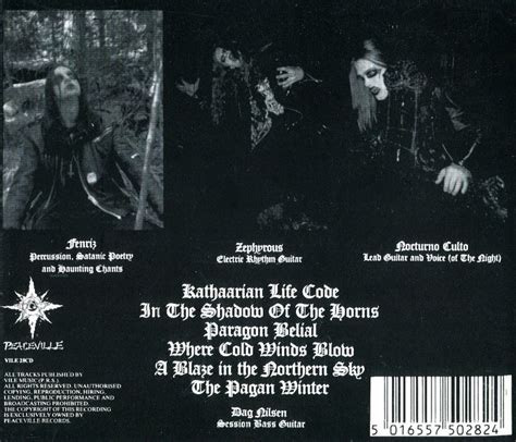 Darkthrone A Blaze In The Northern Sky