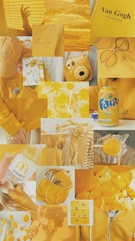Yellow Aesthetic ♡ Iphone Wallpaper Yellow Yellow Aesthetic Pastel