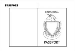 Free Passport Templates Word Excel Pdf Formats