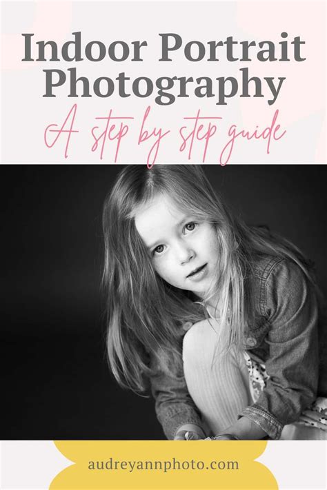 a step by step guide to indoor portrait photography