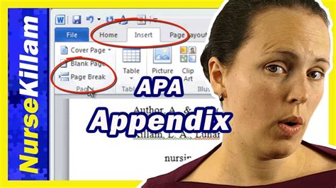 Centre the title, works cited, at the top of the page and do not bold or underline it. How to use an Appendix in APA format 6th edition: Appendix format, label and titling - YouTube