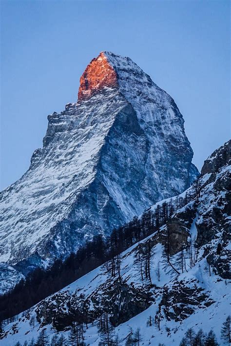 I Was Lucky Enough To Capture The Sunrise At The Matterhorn Switzerland