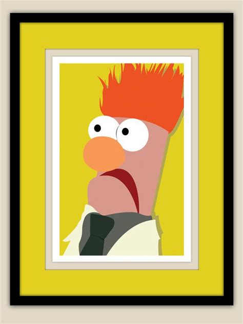 The Muppets Beaker Etsy Muppets Muppets Party Vintage Posters