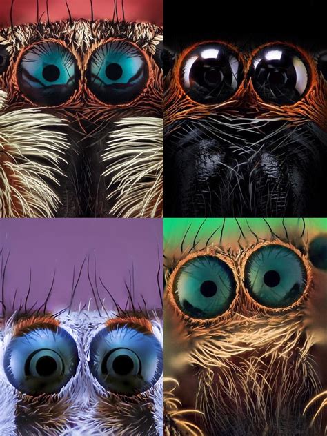 Close Up Shots Of Spider Eyes Captured By Spanish Macro Photographer
