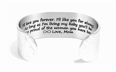 Mother To Daughter T Ill Love You Forever Ill Etsy