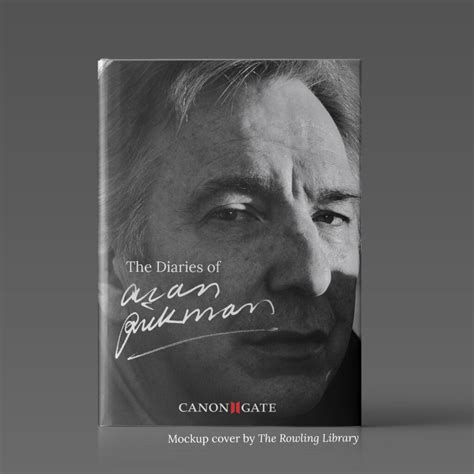 The Diaries Of Alan Rickman To Be Published On Autumn 2022 The