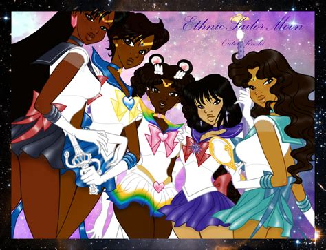 Ethnic Sailor Moon Outer Senshi Wallpaper 1 By Guillmon9005 On Deviantart